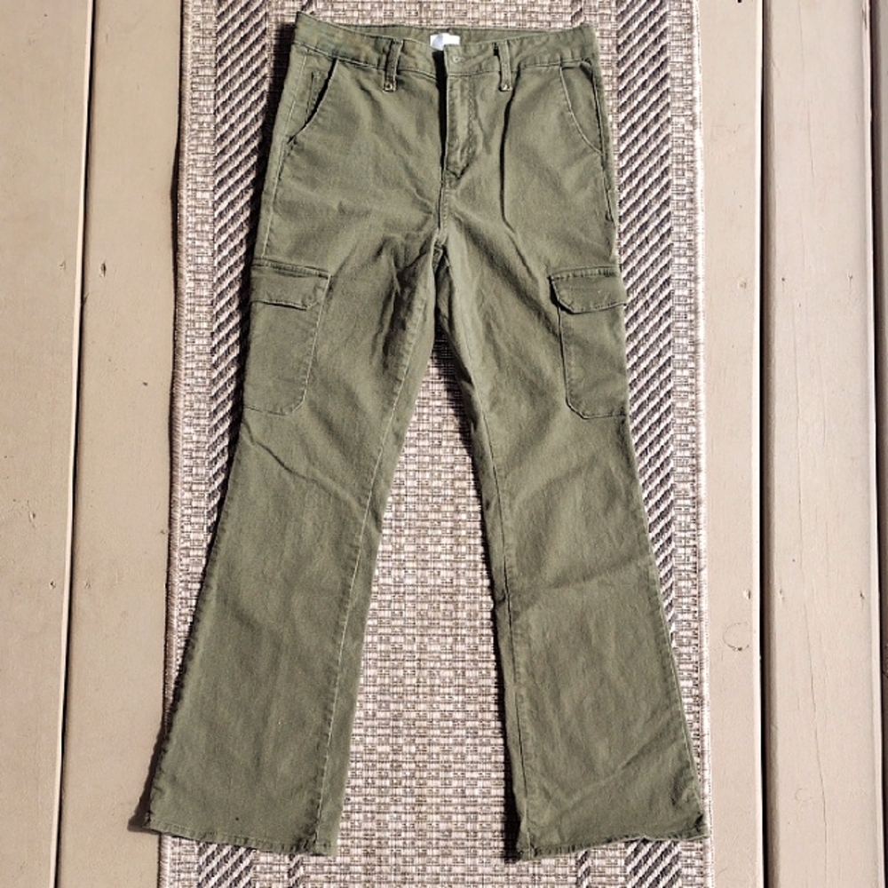 Cargo Bootcut Jeans